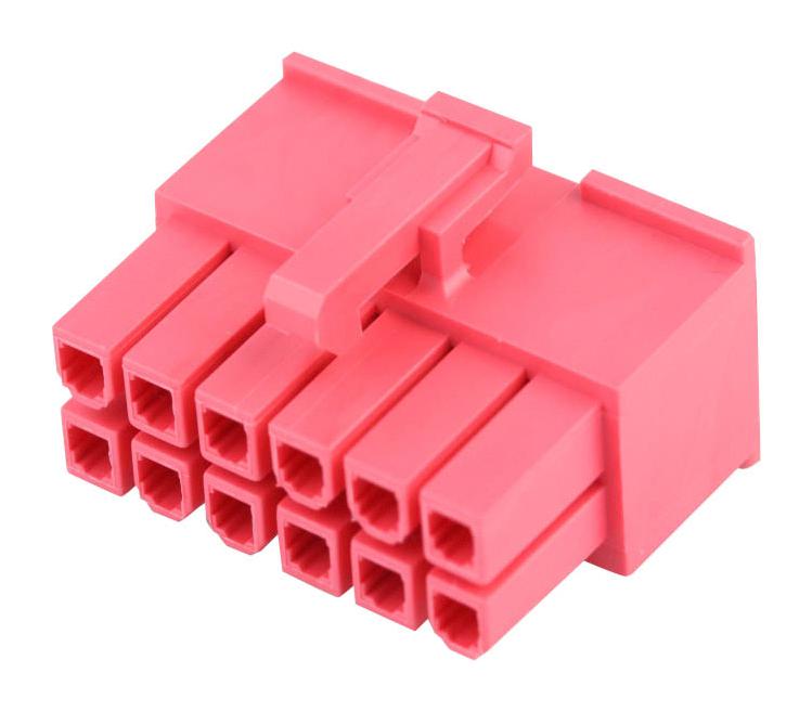 46992-0820 CONN HOUSING, RCPT, 8POS, 4.2MM, RED MOLEX