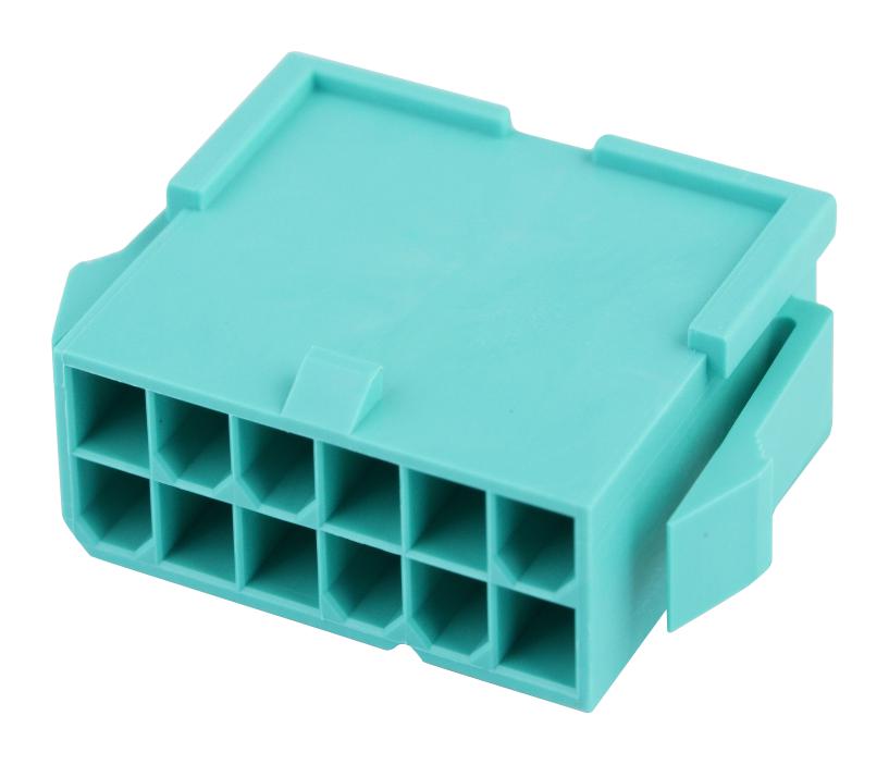46993-0830 CONN HOUSING, PLUG, 8POS, 4.2MM, GRN MOLEX