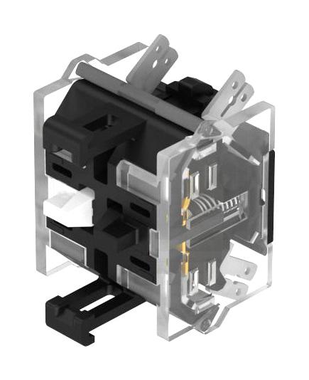 704.915.4 CONTACT BLOCK, 6A, 500V, PLUG IN EAO