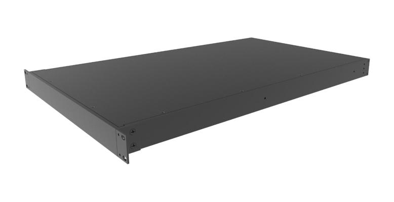 RM1U1928SBK 19" CABINET, ALUM, 421.64X711.2X44.45MM HAMMOND