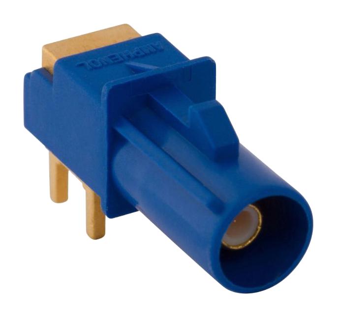 FA1-NCRP-PCB-6A RF COAX CONN, FAKRA PLUG, 50 OHM, PCB AMPHENOL RF