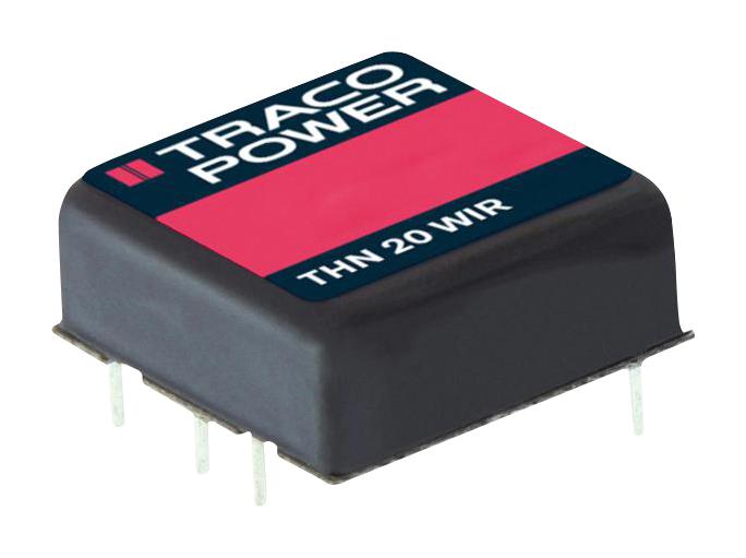 THN 20-4825WIR DC-DC CONVERTER, 2 O/P, 20W TRACO POWER