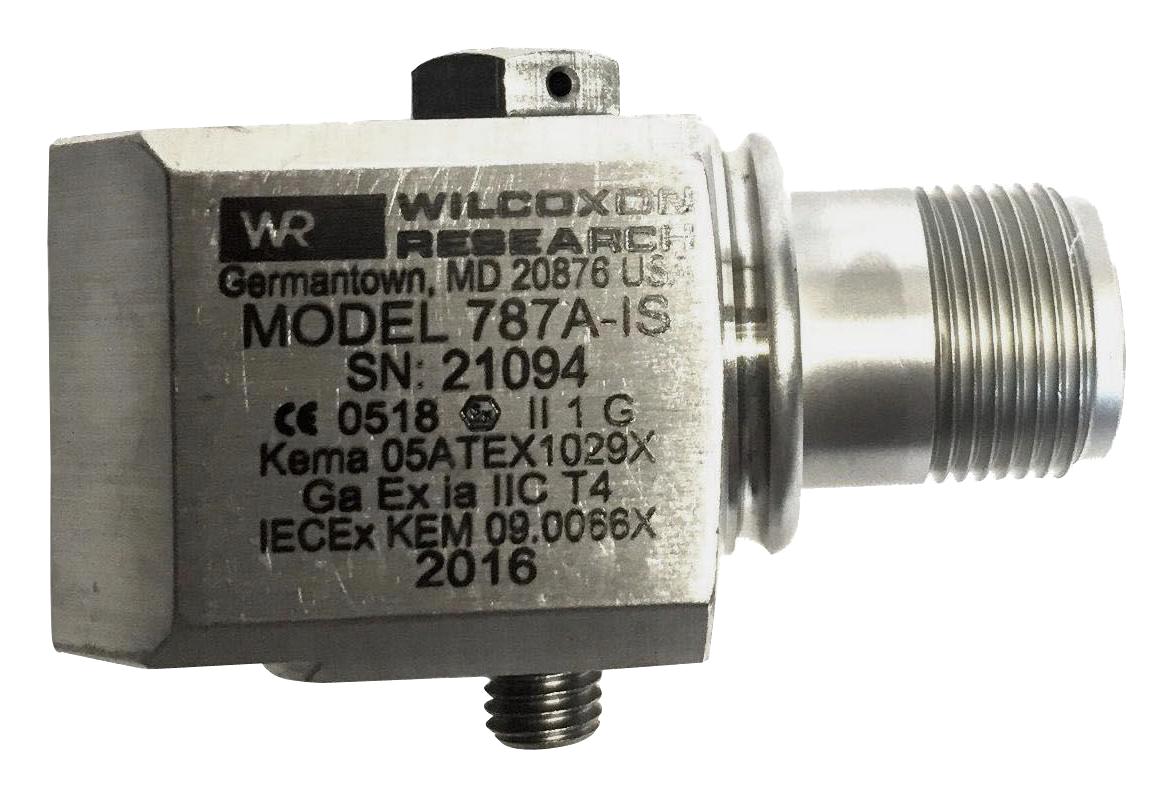 787A-IS SENSOR, SIDE EXIT, 100 MV/G, PANEL AMPHENOL WILCOXON