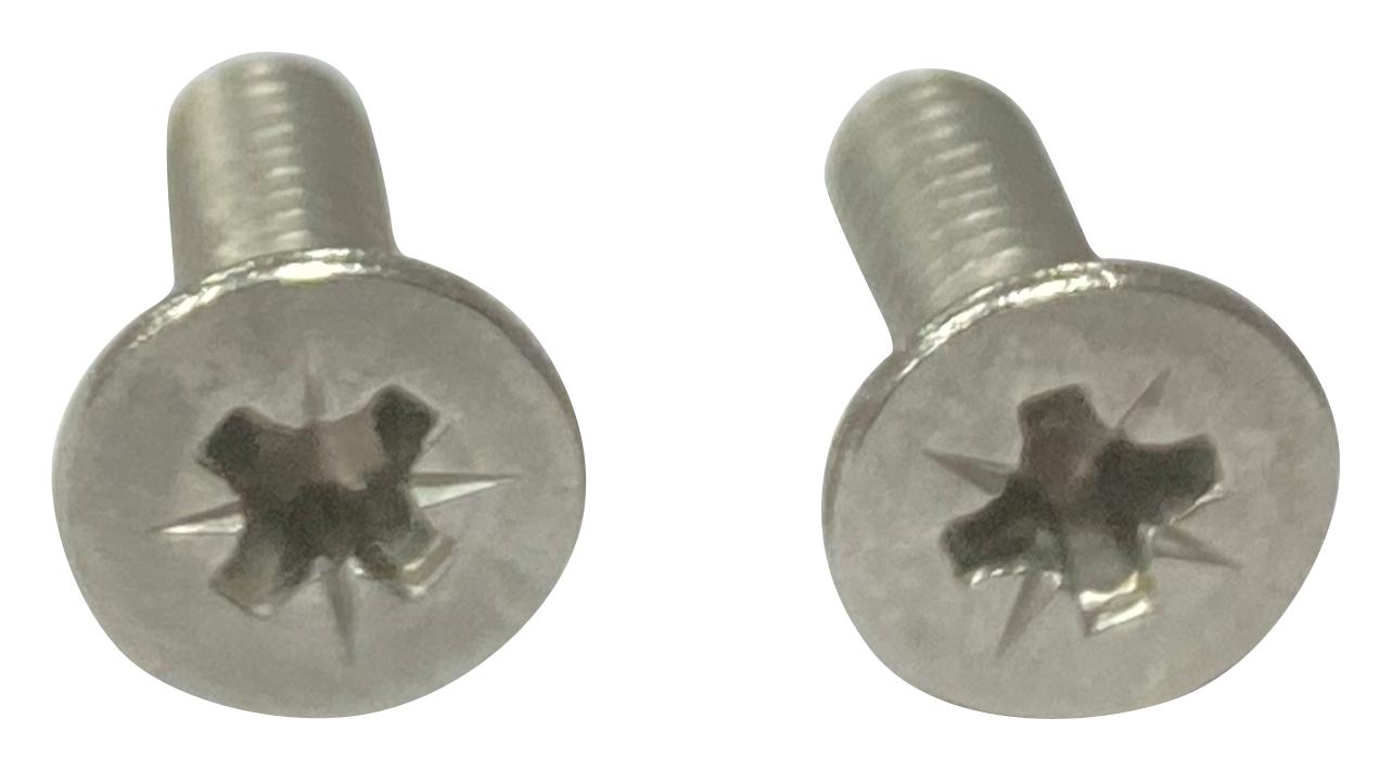 MP006515 SCREW, FLAT/CSK HEAD POZIDRIV, M4, 20MM MULTICOMP PRO