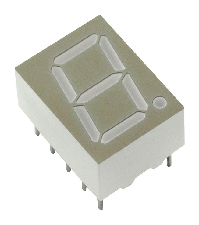 HDSP-561E LED 7-SEG DISPLAY, 13MM, RED, 1.8MCD BROADCOM