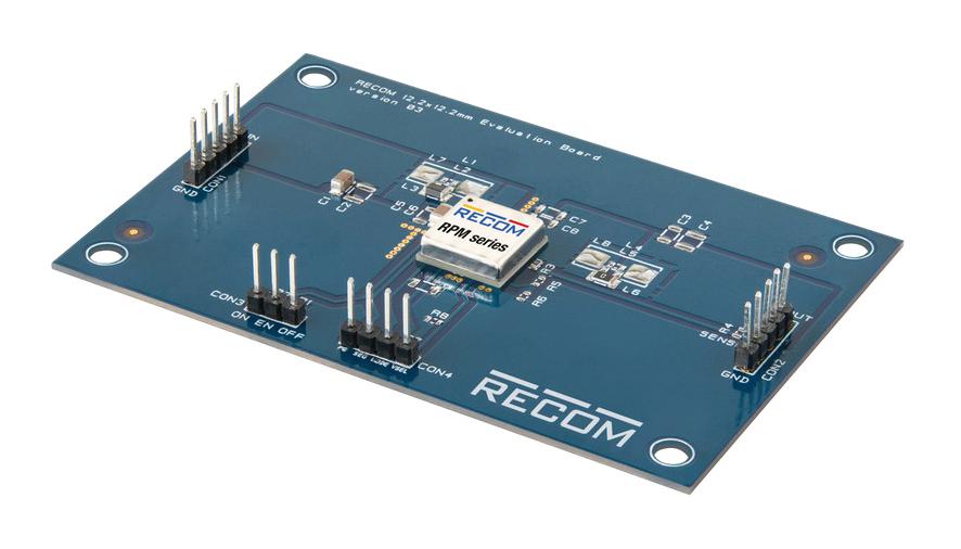 RPM5.0-2.0-EVM-1 EVALUATION MODULE, BUCK REGULATOR RECOM POWER