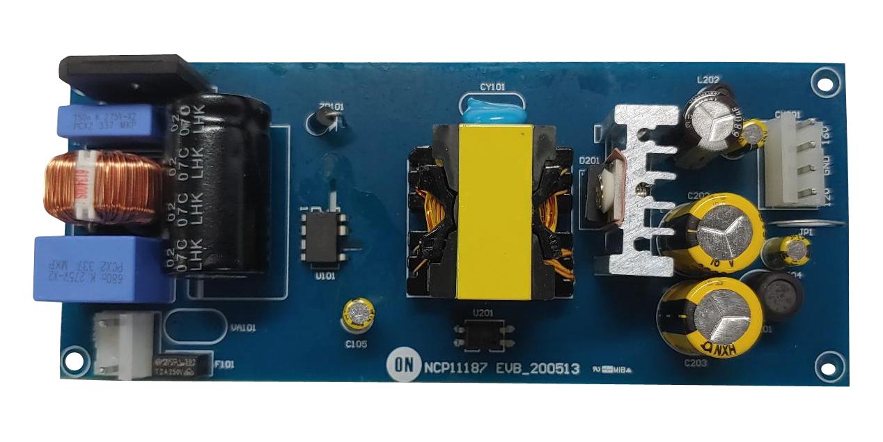 NCP11187A65P45WGEVB EVAL BOARD, INDUSTRIAL POWER SUPPLY ONSEMI