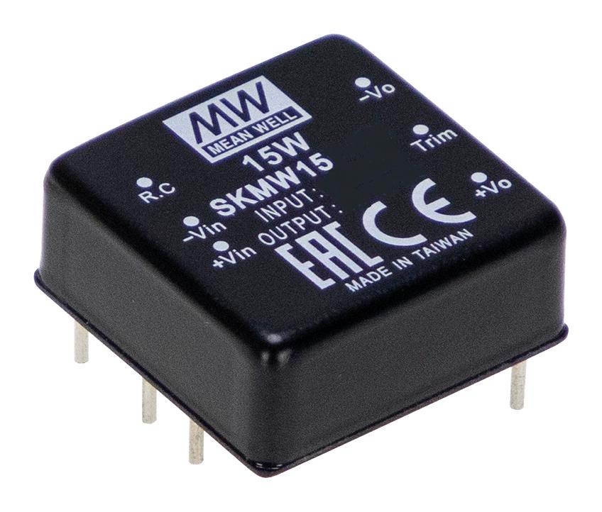 SKMW15G-03 DC-DC CONVERTER, 3.3V, 3A MEAN WELL