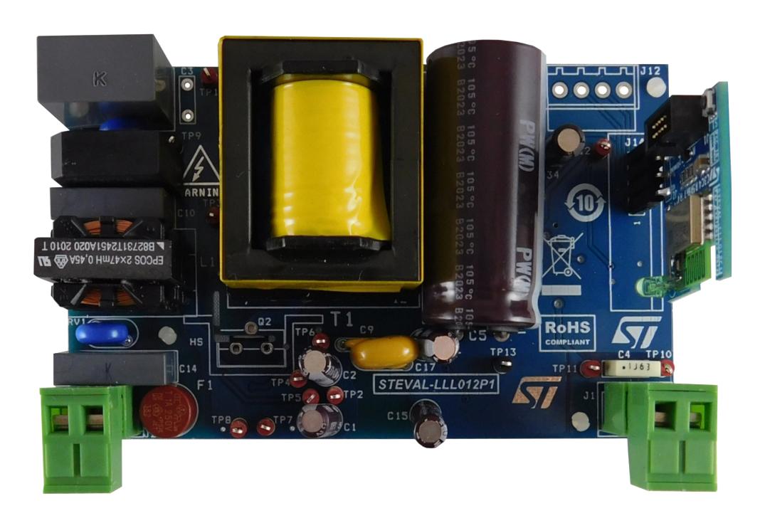 STEVAL-LLL012V1 EVAL BOARD, LED DRIVER, INDOOR LIGHTING STMICROELECTRONICS