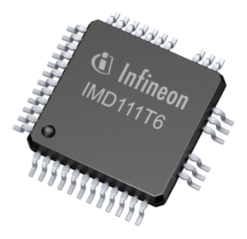 IMD111T6F040XUMA1 MOTOR DRIVER, PMSM, LQFP-40 INFINEON
