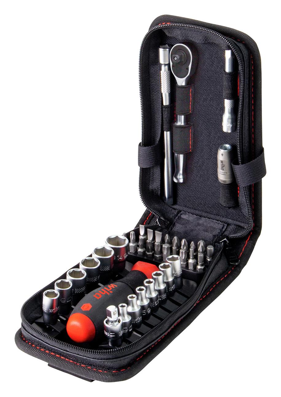 44684 NUT DRIVER AND BIT SET, 40PC WIHA