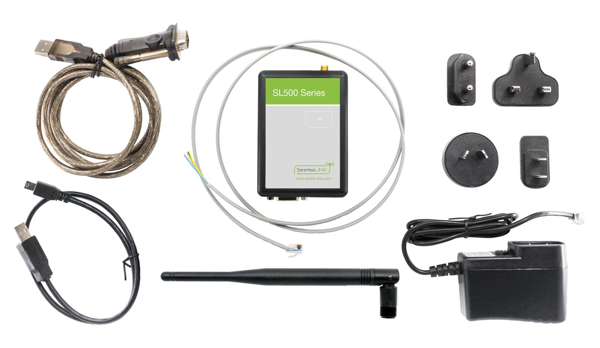 SL500-LTEM (GL) STARTER KIT GLOBAL REGION MODEM STARTER KIT SIRETTA
