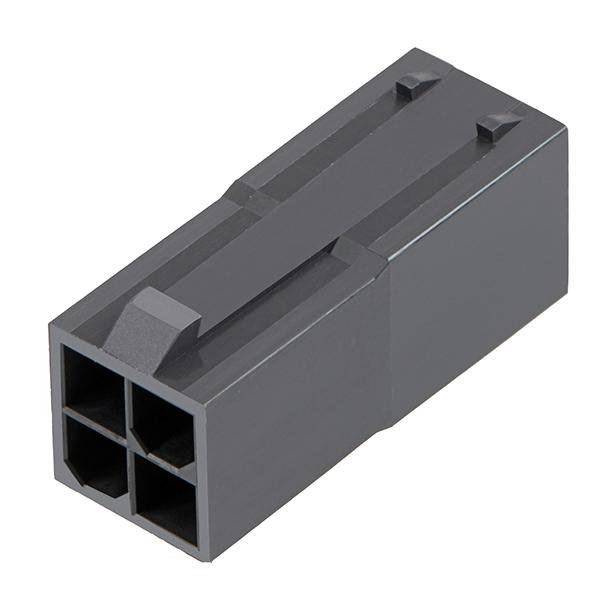 172762-1002 CONN HOUSING, PLUG, 2POS, 2ROW MOLEX