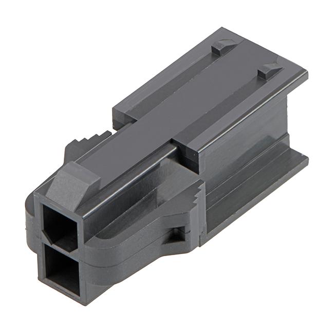 172767-3002 CONN HOUSING, PLUG, 2POS, 2ROW MOLEX
