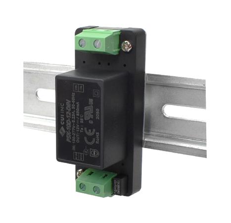 PSK-10D-9-DIN POWER SUPPLY, AC-DC, 9V, 0.555A CUI