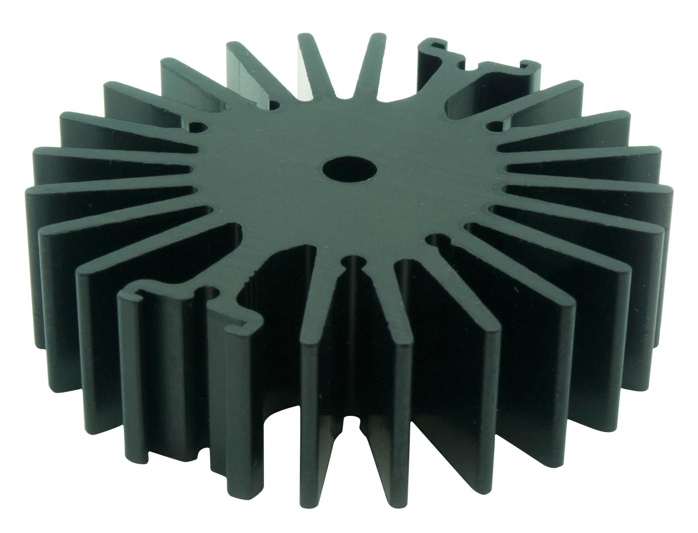 ILA-HSINK-RADL-70X20MM-BLK HEATSINK, SCOB, ALUM ALLOY, 70MM X 20MM INTELLIGENT LED SOLUTIONS