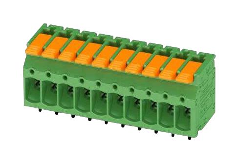 LPT 2,5/11-5,0 TERMINAL BLOCK, WTB, 11POS, 24-12AWG, TH PHOENIX CONTACT