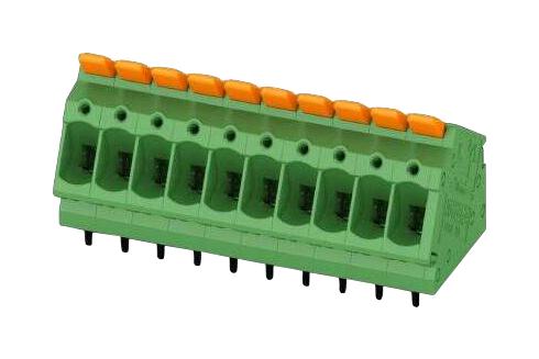 LPTA 2,5/ 11-5,0 TERMINAL BLOCK, WTB, 11POS, 24-12AWG, TH PHOENIX CONTACT