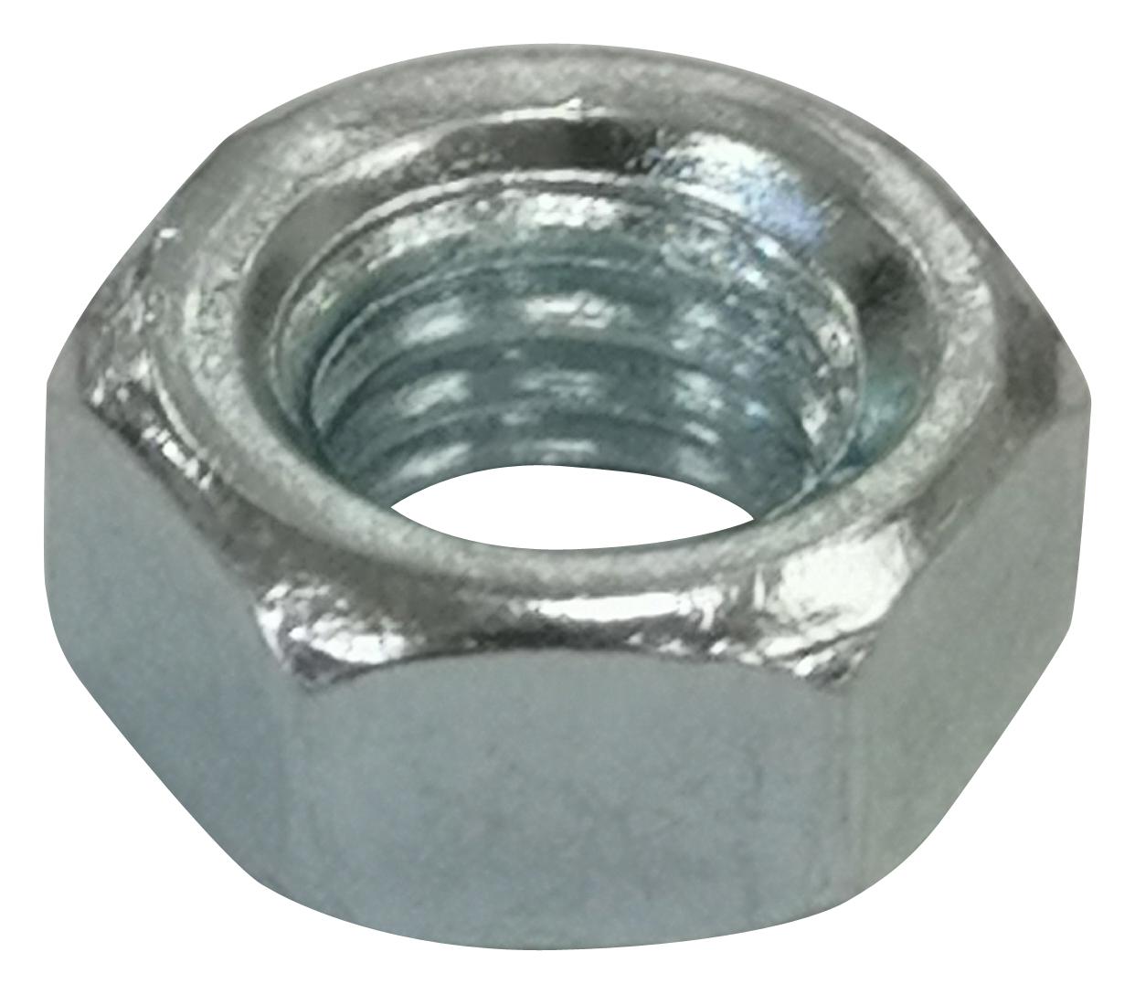 MP007392 NUT, HEX, CARBON STEEL, M6 MULTICOMP PRO