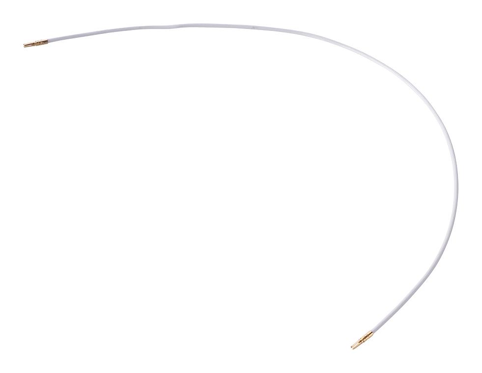G125-FW20150F94 CABLE ASSY, CRIMP SKT-SKT, 150MM, WHT HARWIN