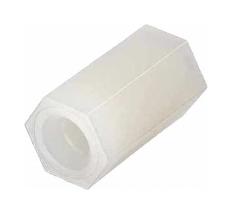 R30-1610600 STANDOFF, NYLON 6.6, HEX F-F, M3, 6MM HARWIN