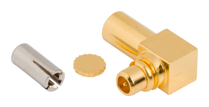 262103 RF COAXIAL, MMCX R/A PLUG, 50 OHM, CABLE AMPHENOL RF