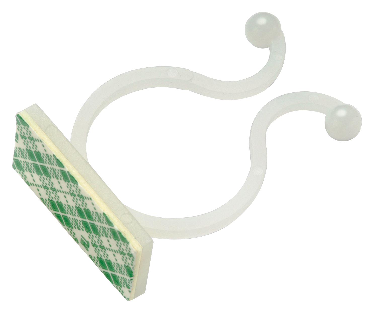 520205000 CABLE CLIP, NYLON 6.6, 28.9MM, NATURAL WURTH ELEKTRONIK