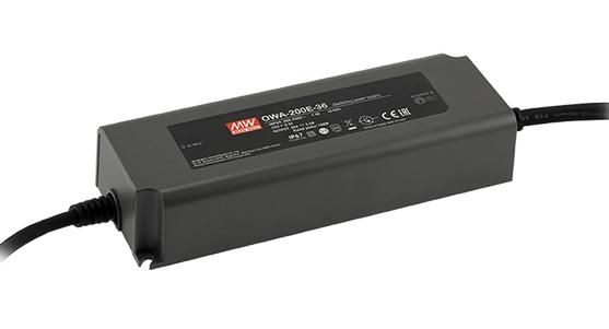OWA-200E-20 POWER SUPPLY, AC-DC, 1O/P, 10A, 20V MEAN WELL