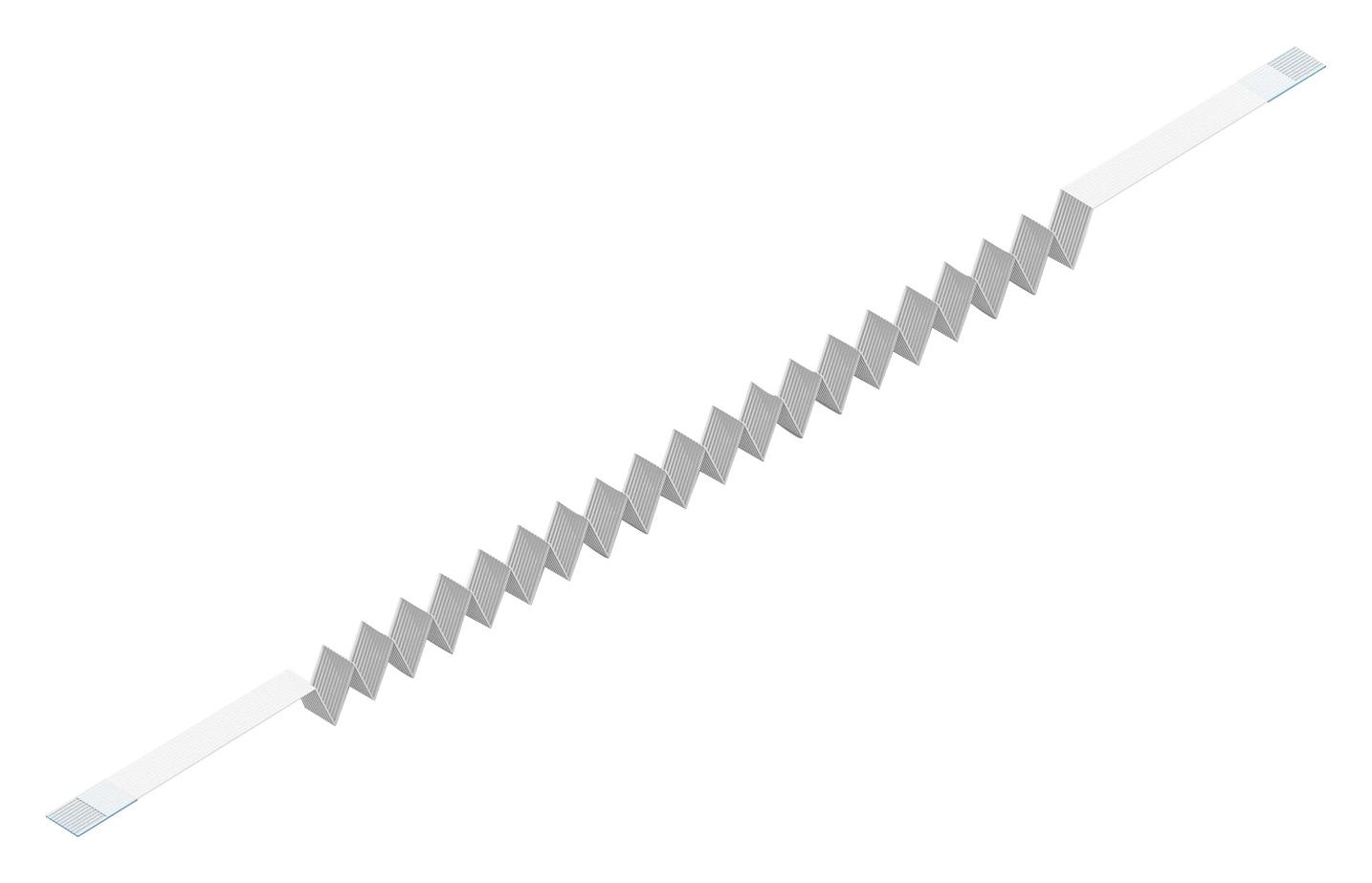 687620141002 CABLE ASSY, FFC-FFC, 20 CORE, 350MM WURTH ELEKTRONIK
