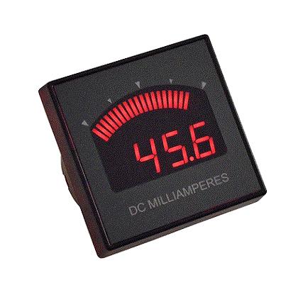 DMR35-DCUA-DC1-R PANEL METER, DC MICROAMP, 3.5DIGIT, 32V MURATA