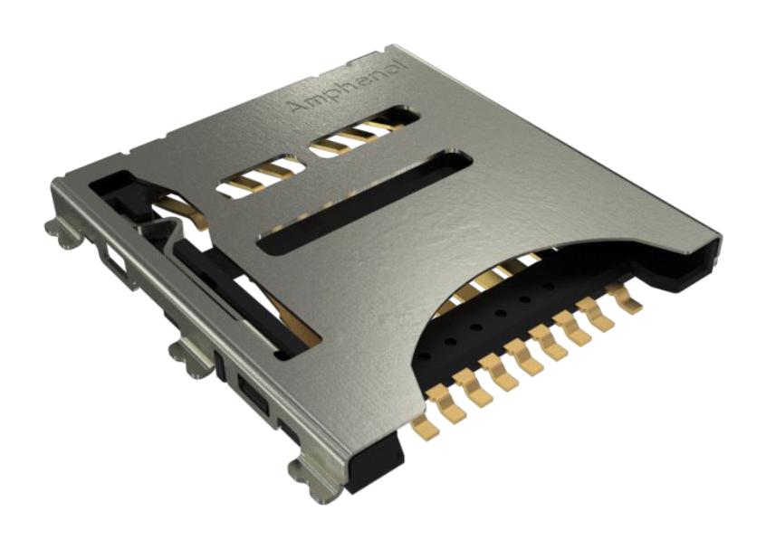 101019966912A CONNECTOR, MICRO SD, 17POS, PUSH-PULL AMPHENOL ICC
