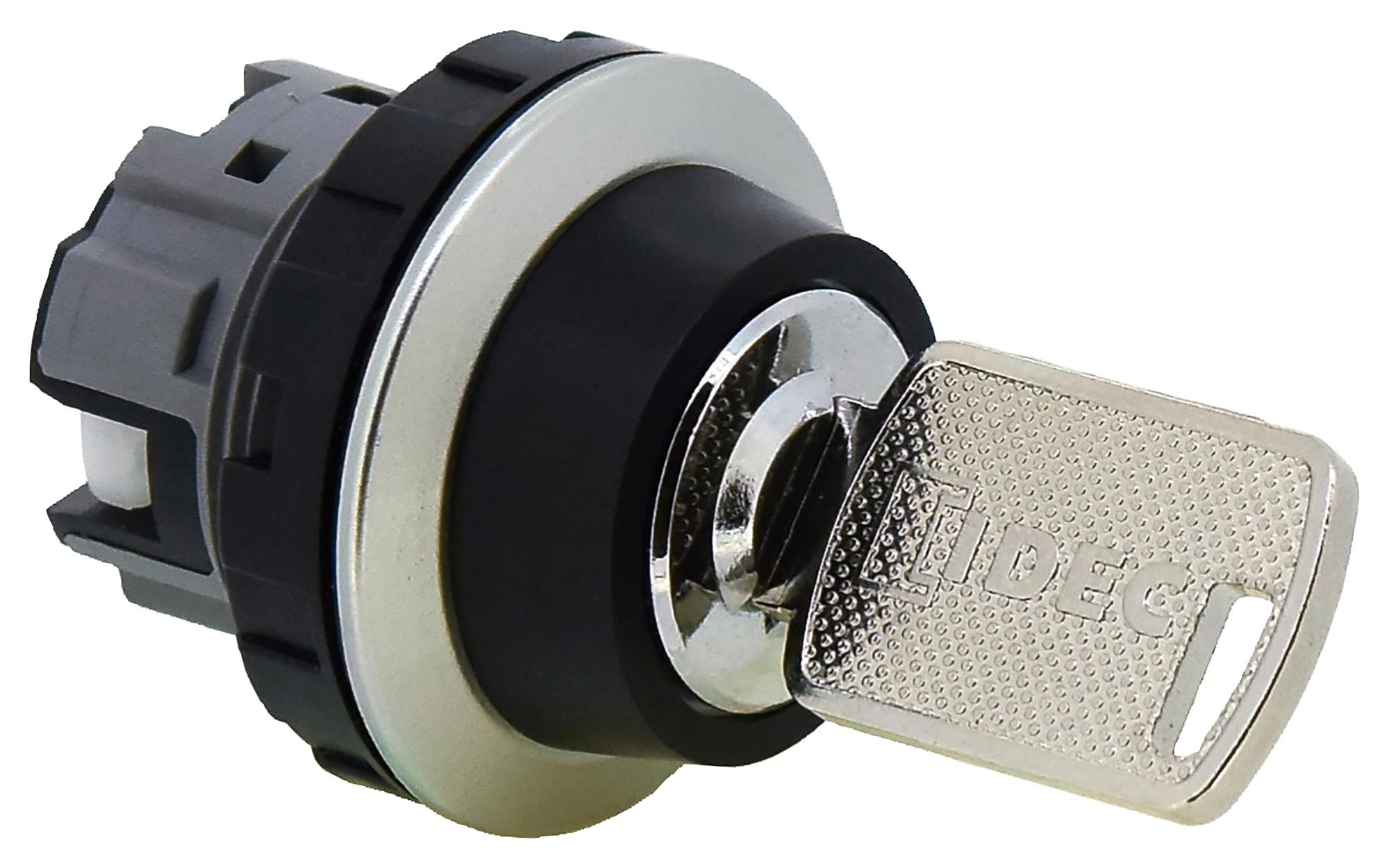 CW4K-3A KEY OPERATOR, METALLIC, SELECTOR SW IDEC