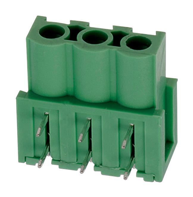 691309510003 TERMINAL BLOCK, R/A SOCKET, 3POS, TH WURTH ELEKTRONIK