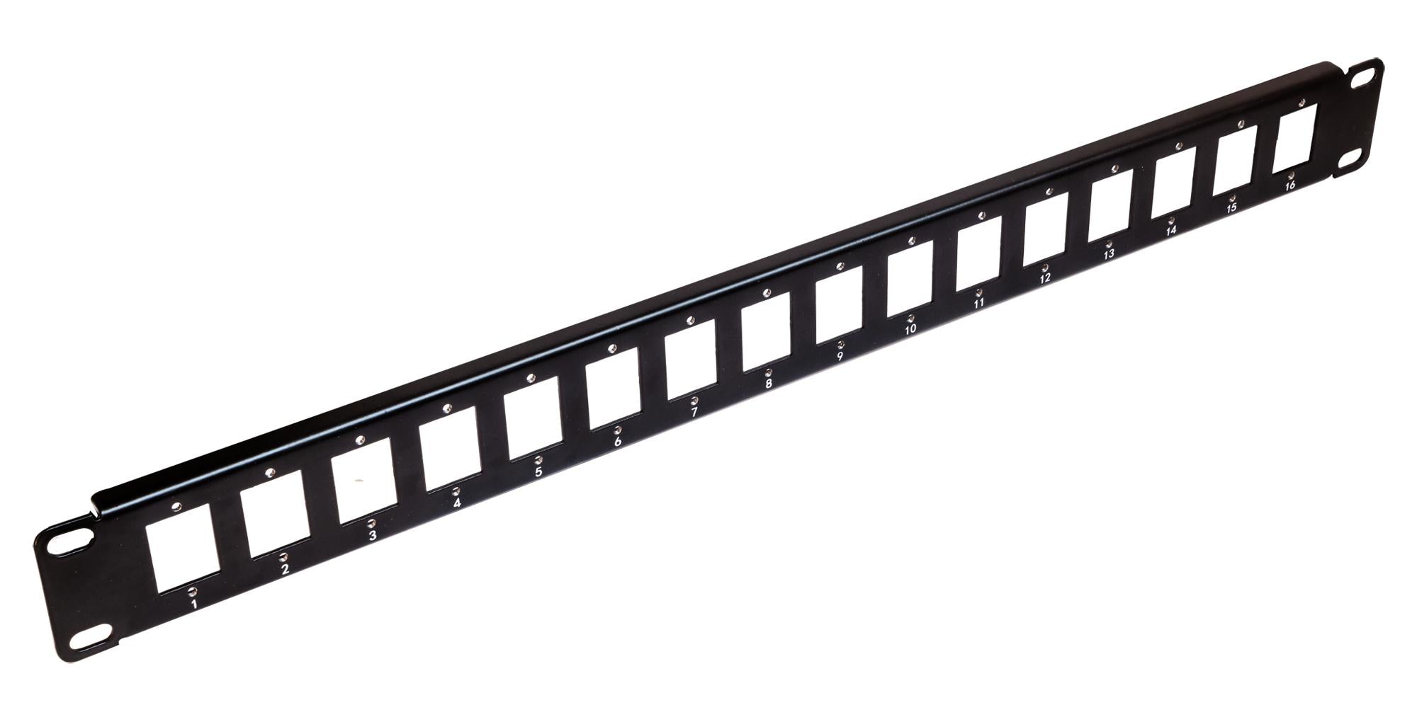 FFPM16 PATCH PANEL, 16PORT, 1U TUK