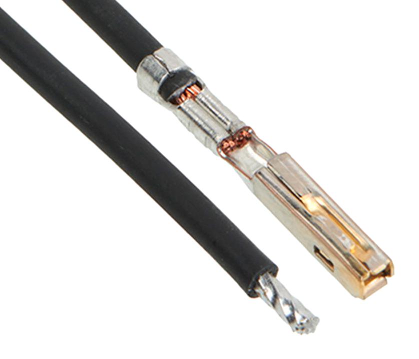 2163011212 CABLE ASSY, SOCKET-FREE END, BLK, 150MM MOLEX