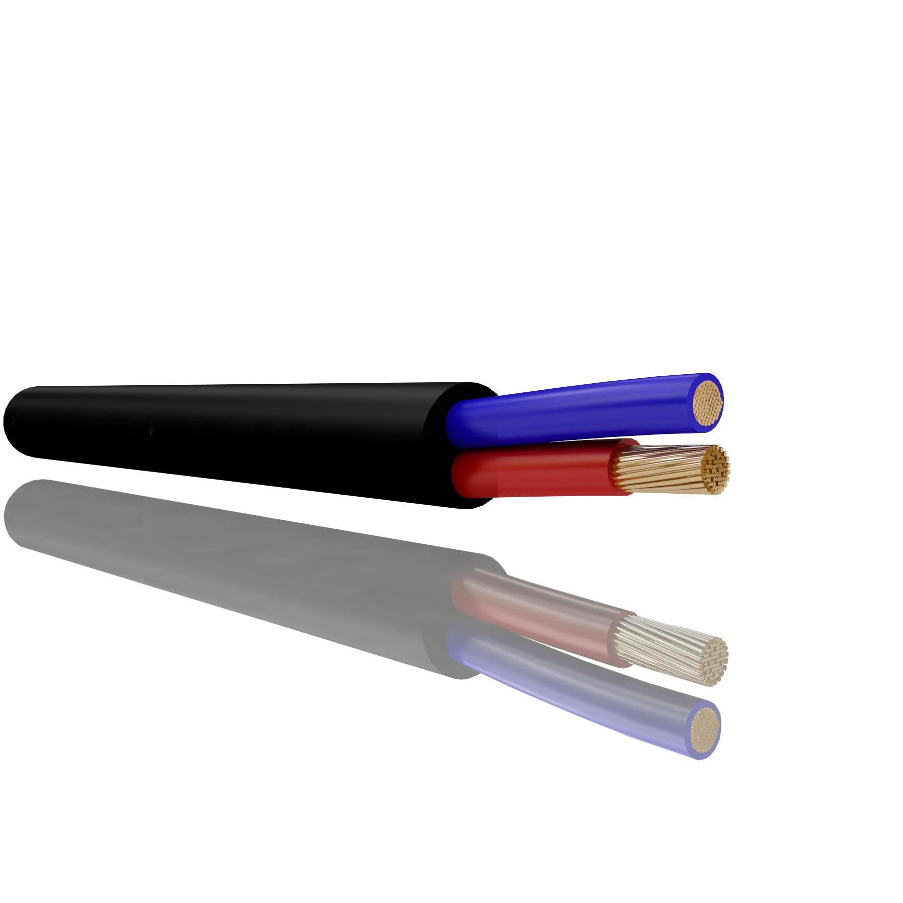 MP007920 MULTICORE CABLE, 2CORE, 4MM2, 100M, BLK MULTICOMP PRO