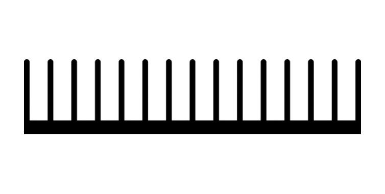 SK 686 75 AL HEATSINK, 75MMX76MMX16.8MM, ALUMINIUM FISCHER ELEKTRONIK