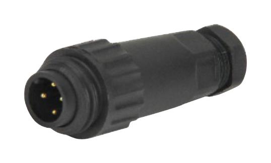 MP007688 CIRCULAR CONN, PLUG, 3+PE POS, CABLE MULTICOMP PRO