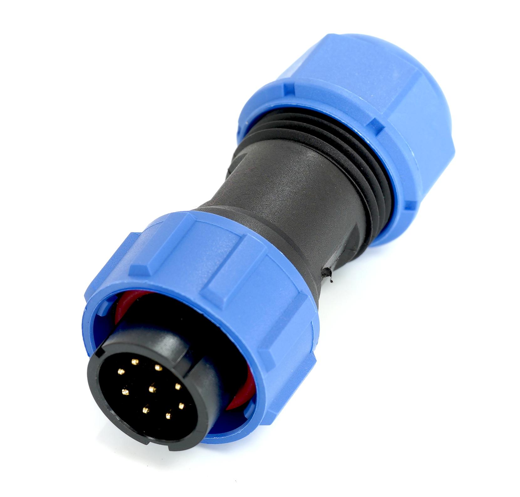 MP007621 CIRCULAR CONN, PLUG, 9POS, CABLE MULTICOMP PRO