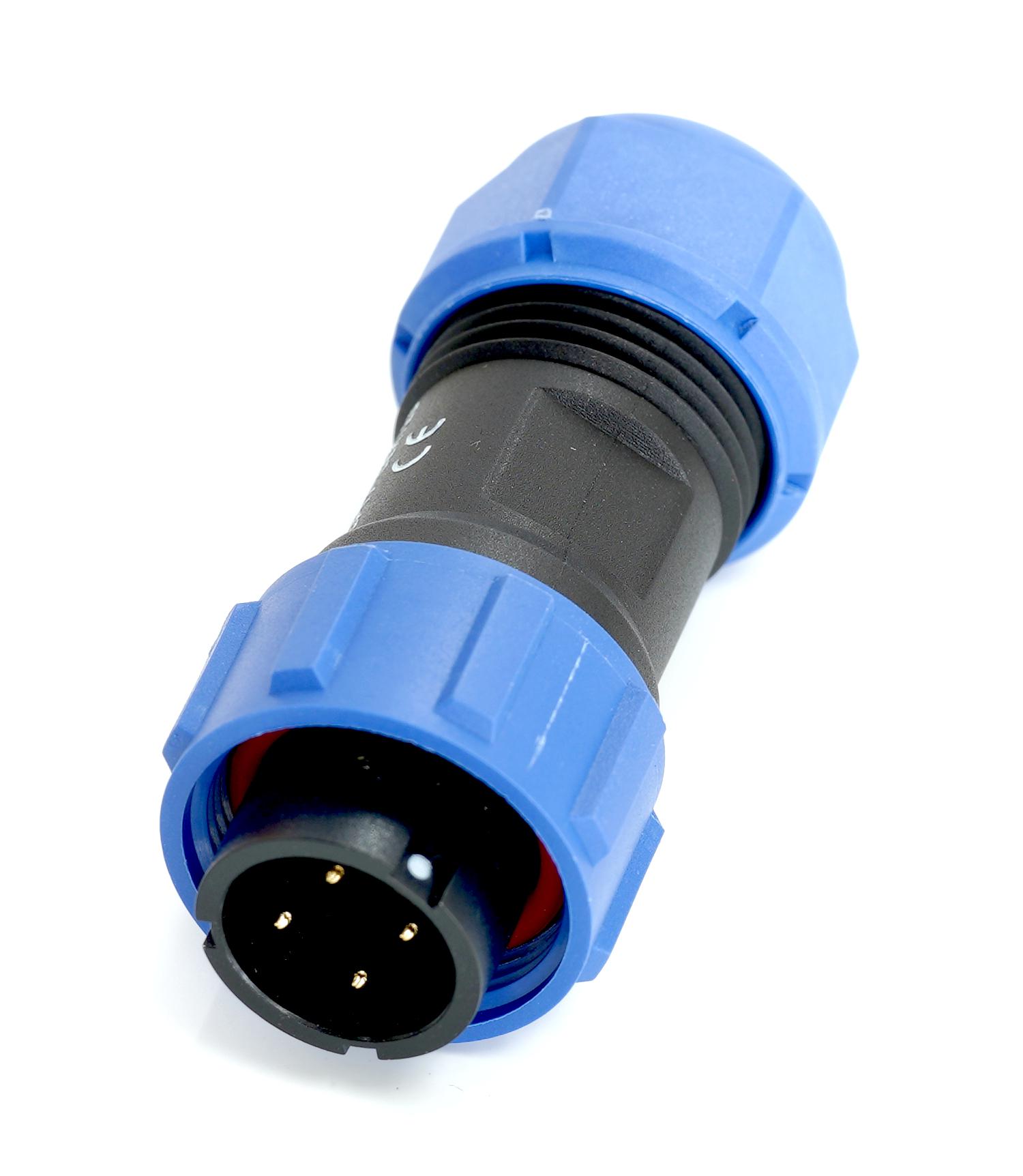 MP007540 CIRCULAR CONN, PLUG, 4POS, CABLE MULTICOMP PRO