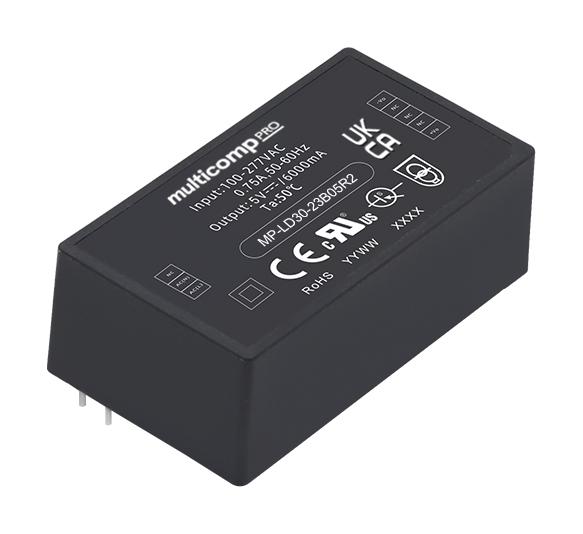 MP-LD30-23B05R2 POWER SUPPLY, AC-DC, 5V, 6A MULTICOMP PRO