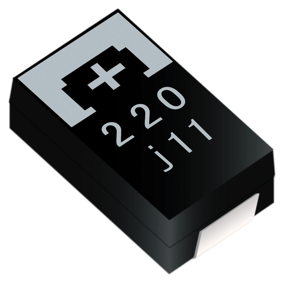 6TPE220MW CAP, 220UF, 6.3V, TANT, POLYMER, CASE D PANASONIC