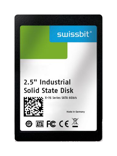 SFSA080GS2AK4TO-I-6B-22P-STD SOLID STATE DRIVE, PSLC NAND, 80GB SWISSBIT