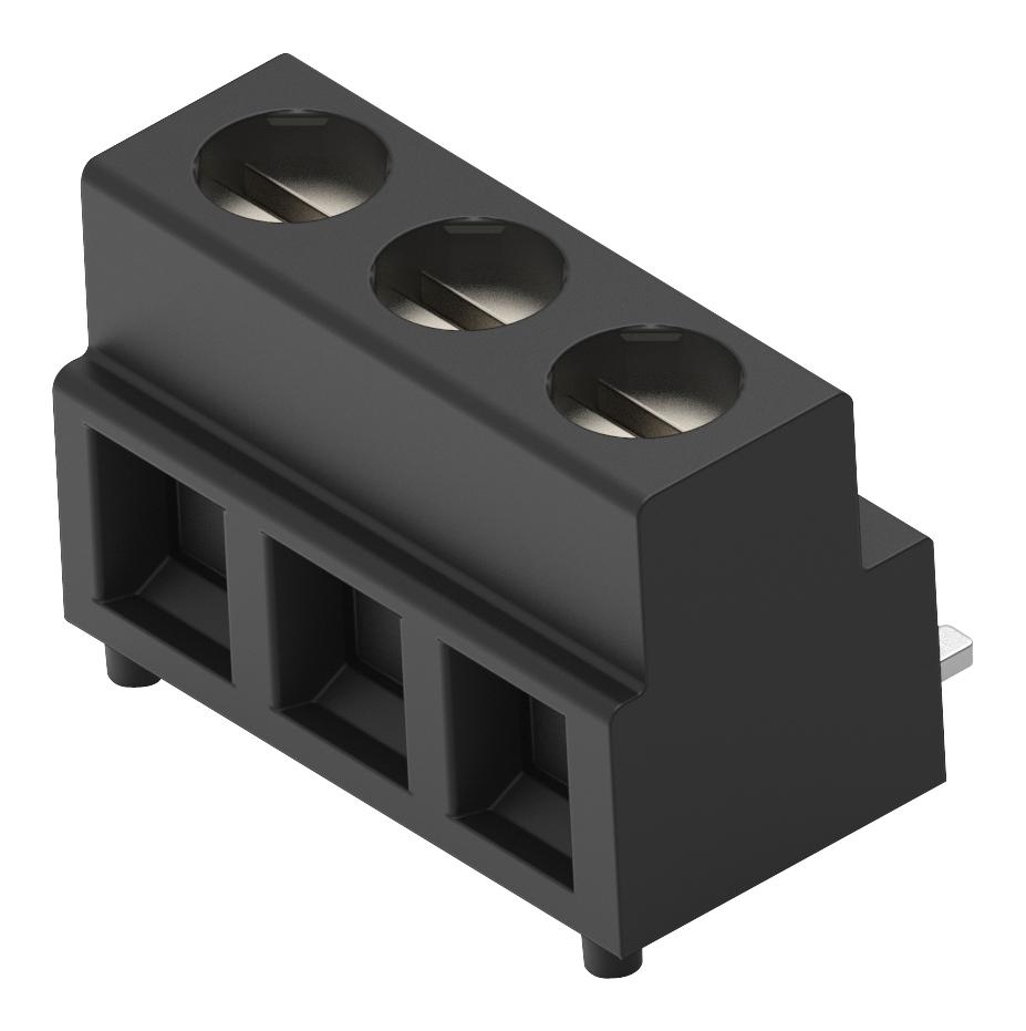 2383938-3 TB, WIRE TO BRD, R/A, 3WAY, 16AWG TE CONNECTIVITY