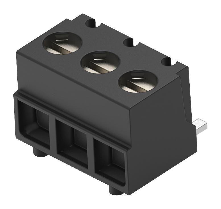 2383941-3 TB, WIRE TO BRD, R/A, 3WAY, 18AWG TE CONNECTIVITY