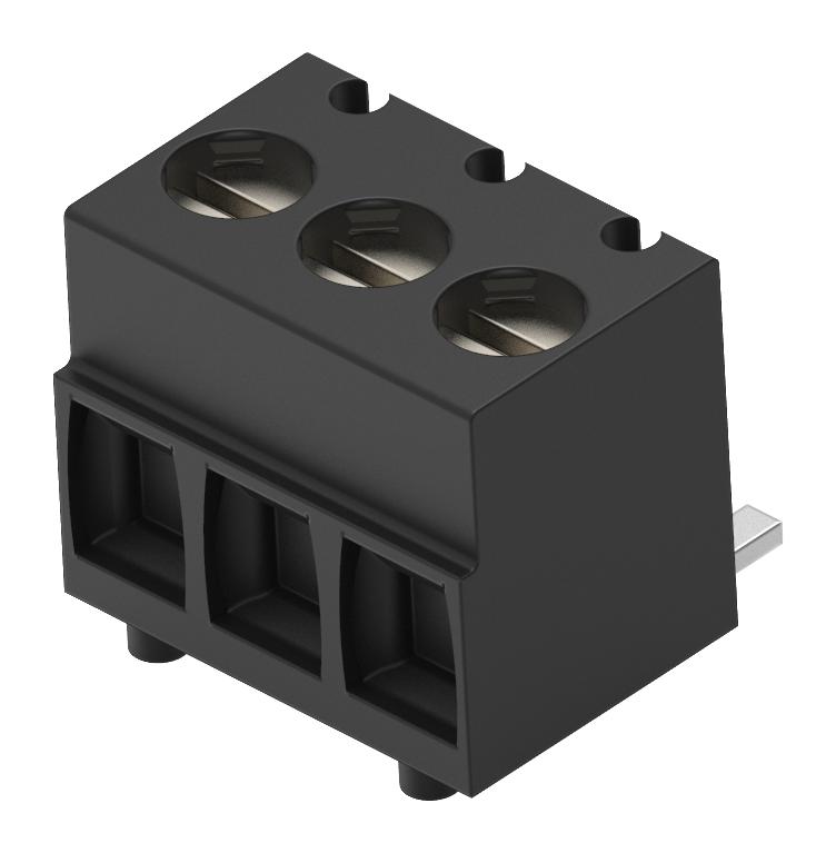 2383942-3 TB, WIRE TO BRD, R/A, 3WAY, 16AWG TE CONNECTIVITY