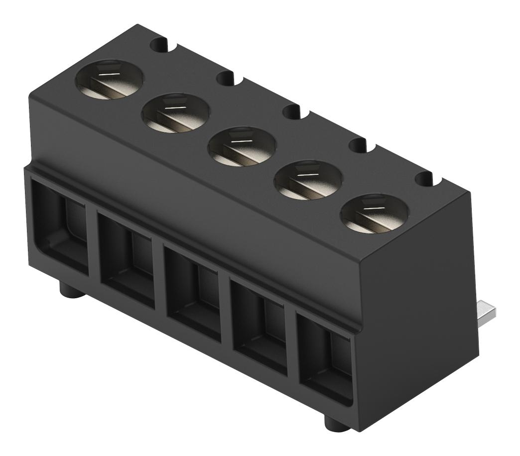 2383945-5 TB, WIRE TO BRD, R/A, 5WAY, 16AWG TE CONNECTIVITY