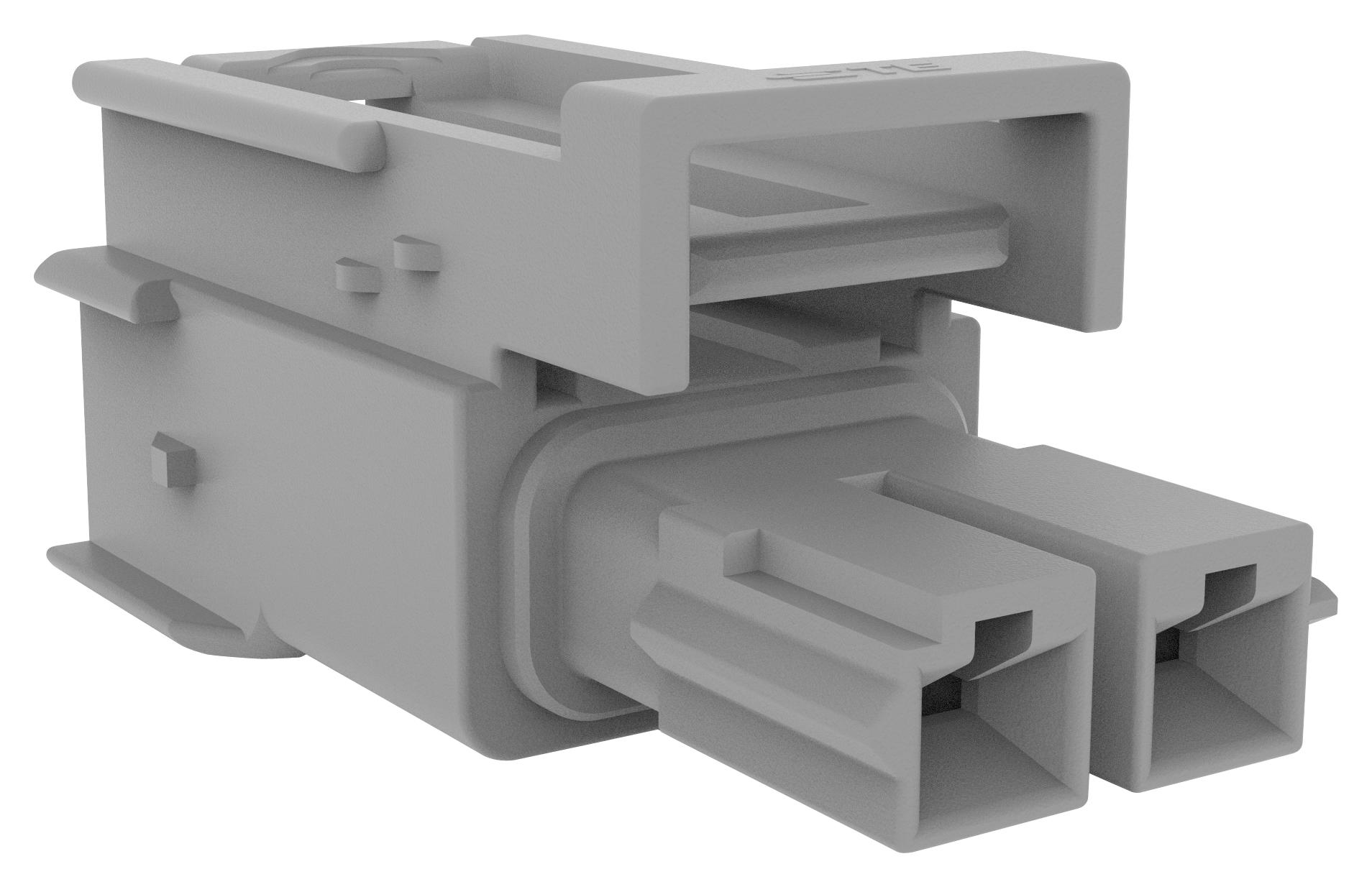 2-2378159-2 CONNECTOR HOUSING, PLUG, 2POS, 5MM TE CONNECTIVITY