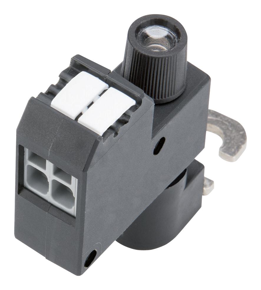 855-8008 POWER TAP W/FUSE, 2A, 400V, M8 SCREW MNT WAGO
