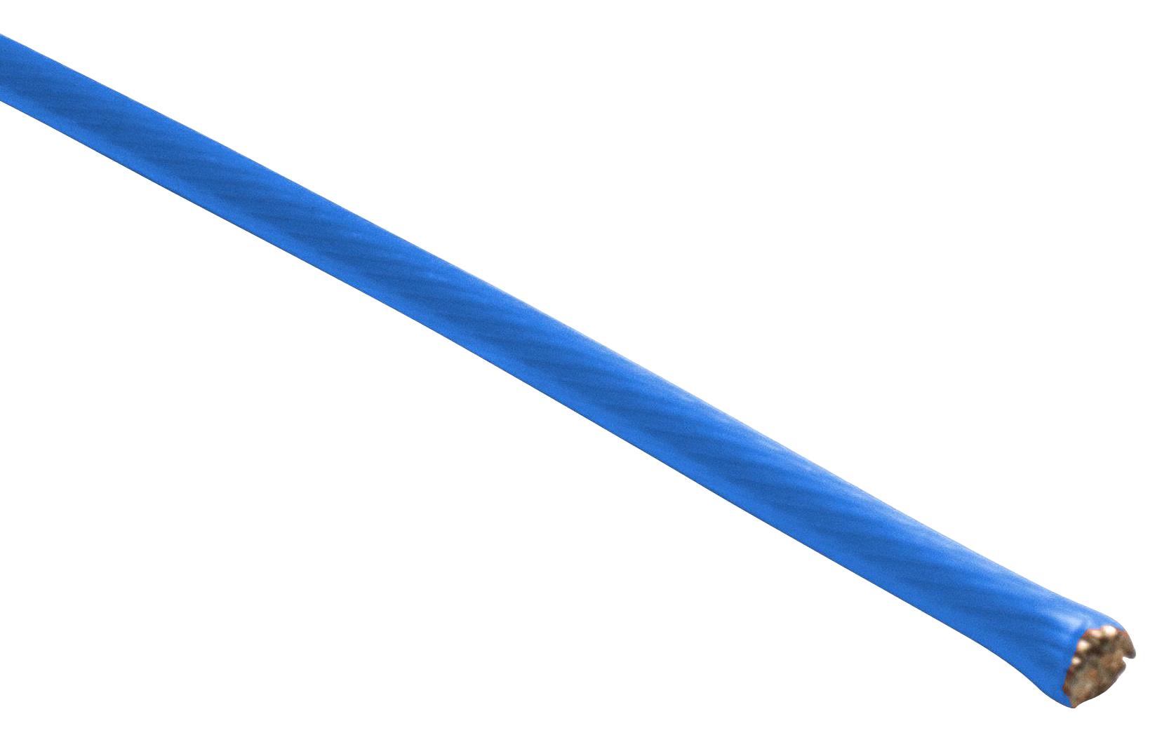 2622 BL005 HOOK-UP WIRE, 22AWG, BLUE, 30.5M ALPHA WIRE